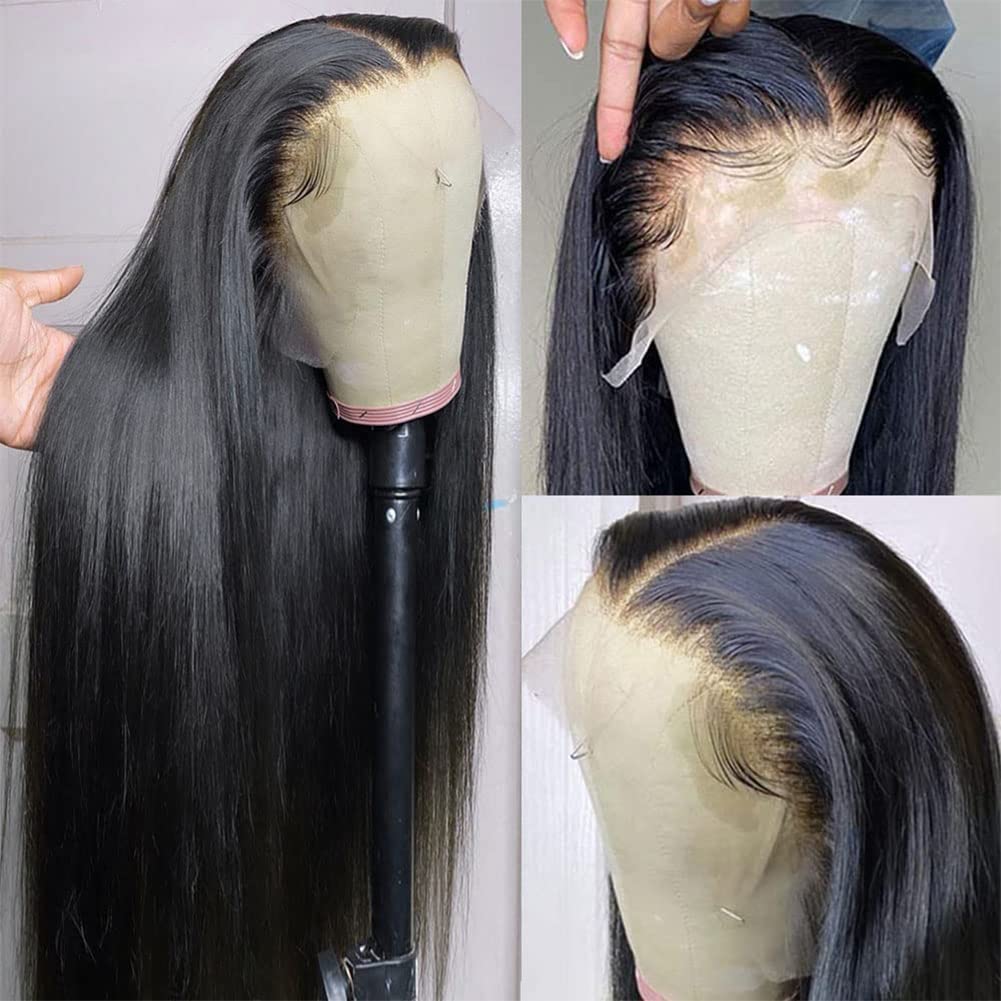 Pre Plucked Straight Lace Front Human