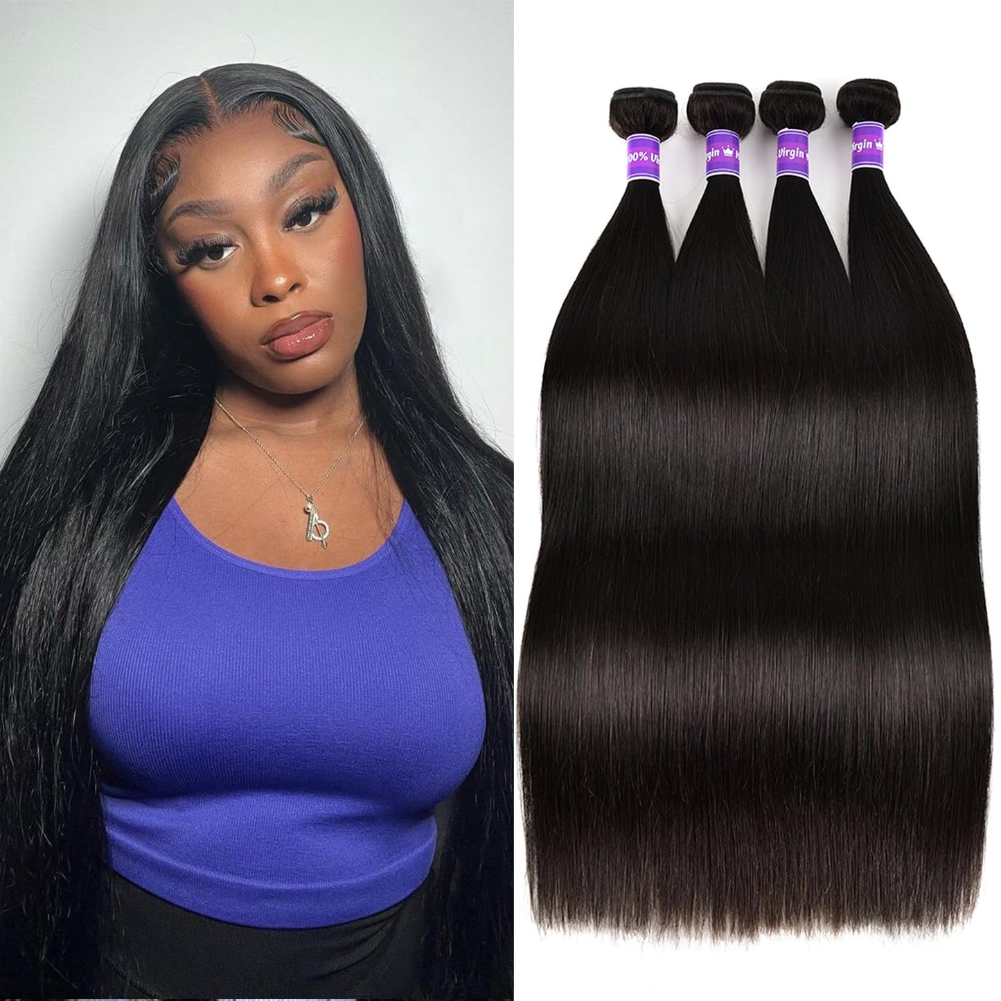 10A Virgin Human Hair Bundles