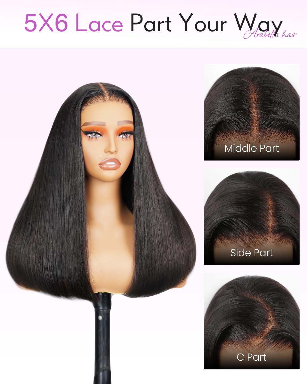 Pre Cut 230% Density Glueless Wig